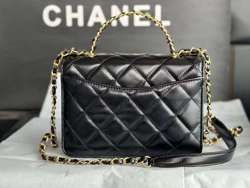 Zivas Charm Chic Craftsmanship Luxury Handbag (Elevated Accessory Essential) – Back View