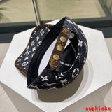 Close-up detail view of Louis Vuitton unisex cap