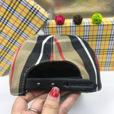 Front view of Burberry unisex cap