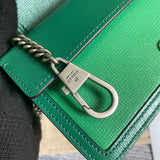 Top view of classic sleek women's handbag – women's statement bag