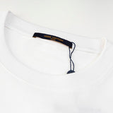 Flat lay presentation of Louis Vuitton cotton t-shirt with contemporary cut