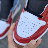 Nike two-tone luxury sneakers view 8 sleek tonal finish