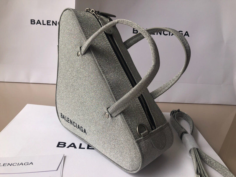 Sophisticated Premium PU Leather Handbag - Sleek Minimalist Lines | Women's Premium Handbag #901 - back view (image 4) of designer-inspired handbag