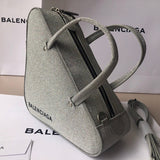 Sophisticated Premium PU Leather Handbag - Sleek Minimalist Lines | Women's Premium Handbag #901 - back view (image 4) of designer-inspired handbag