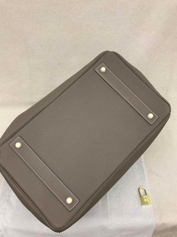 Interior view of considered premium bag