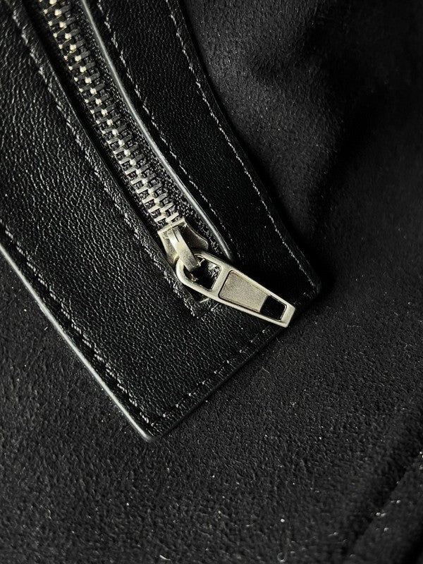 Zivas Charm Modern Minimalist Look Statement Handbag (Elevated Daily Companion) – Back View