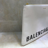 Contemporary Premium PU Leather Handbag - Smooth Faux-Leather Exterior | Women's Premium Handbag #1014 - back view (image 4) of designer-inspired handbag