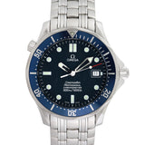 Side view of Omega men's watch