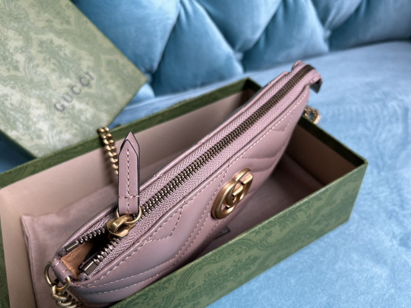 Front view of classic refined women's handbag – women's luxury accessory