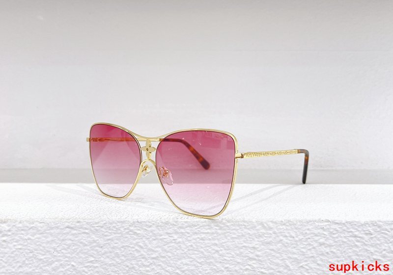 Angled view of Louis Vuitton unisex sunglasses