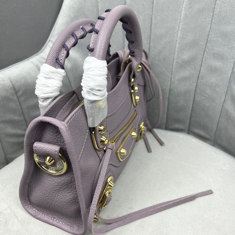 Zivas Charm Classic Sensibility Statement Handbag (Signature Shape & Finish) – Back View