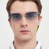 Side view of Louis Vuitton unisex sunglasses