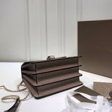 Understated Faux Leather Handbag - Versatile Everyday Design | Women's Designer-Inspired Purse #1766 - texture close-up (image 9) of designer-inspired handbag