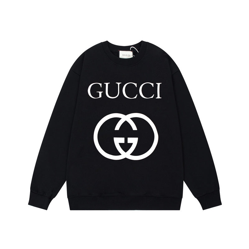 Back view of Gucci luxury clothing with everyday silhouette