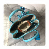 Interior view of chic premium bag