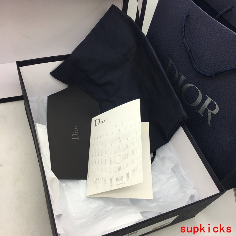 Dior shoes Style 054 - full pair display (alternate angle)