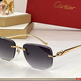Full view of Cartier unisex sunglasses