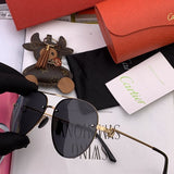 Full view of Cartier unisex sunglasses