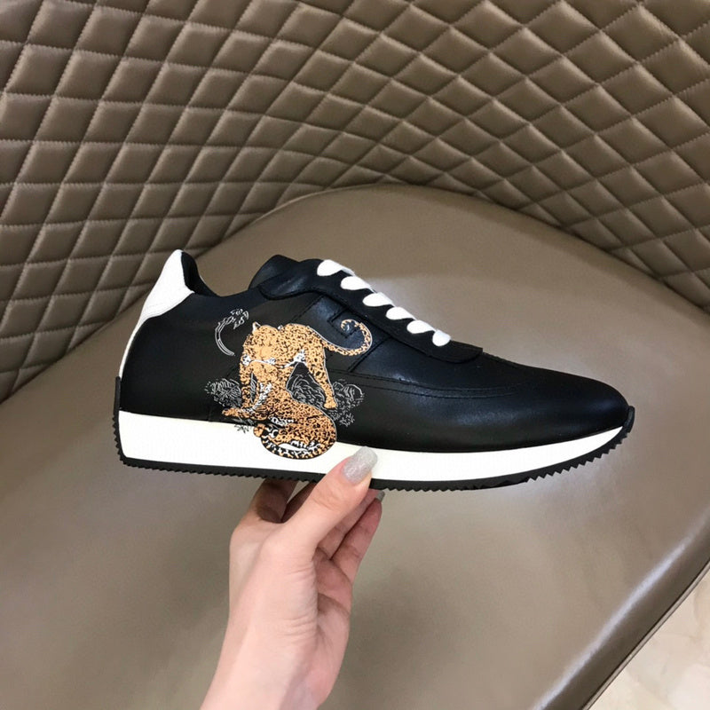 Hermes shoes Style 148 - front view, handcrafted italian detailing
