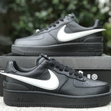 Nike fresh white-and-black luxury sneakers view 15 signature lace-up style