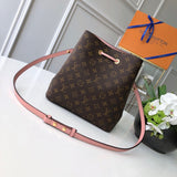 Front view of elevated refined women's handbag – women's luxury accessory