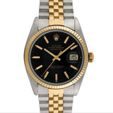 Side view of Rolex men's watch