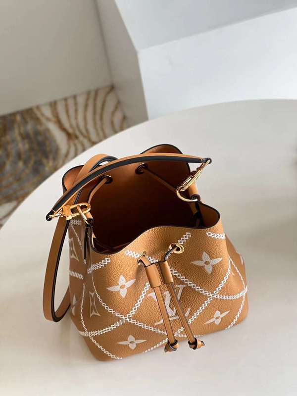 Back view of structured polished women's handbag – women's everyday handbag