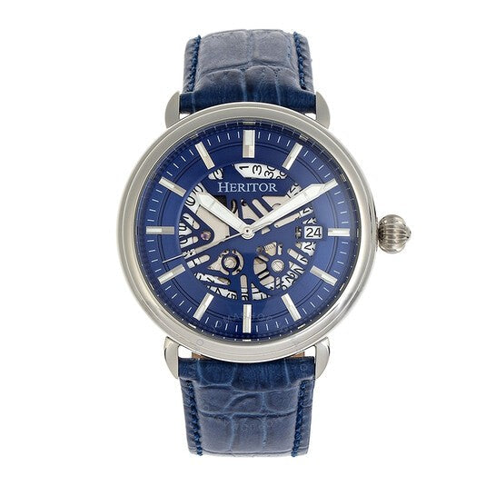 Full view of Heritor Automatic Mattias unisex watch