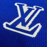 Full styled look of Louis Vuitton luxury clothing with monogram-inspired silhouette