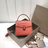 Elegant Vegan Leather Handbag - Sleek Minimalist Lines | Women's Luxury Handbag #1765 - product detail shot (image 10) of designer-inspired handbag