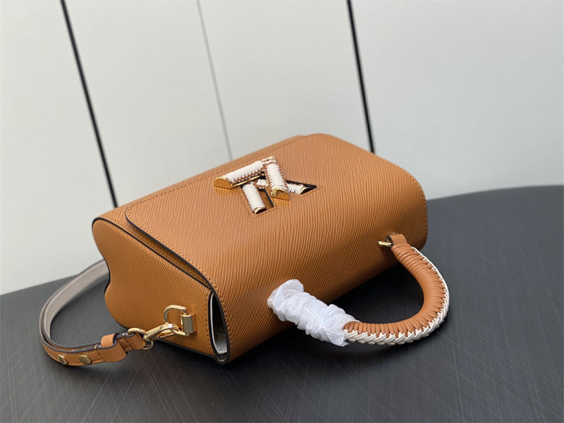  polished satchel styled with outfit