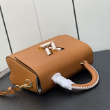 polished satchel styled with outfit