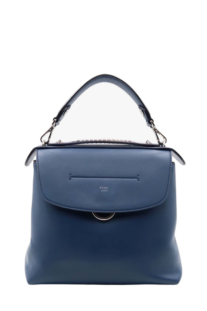 Fendi Bags- Fendi Back To School Backpack Navy Luxury Designer Leather Handbag