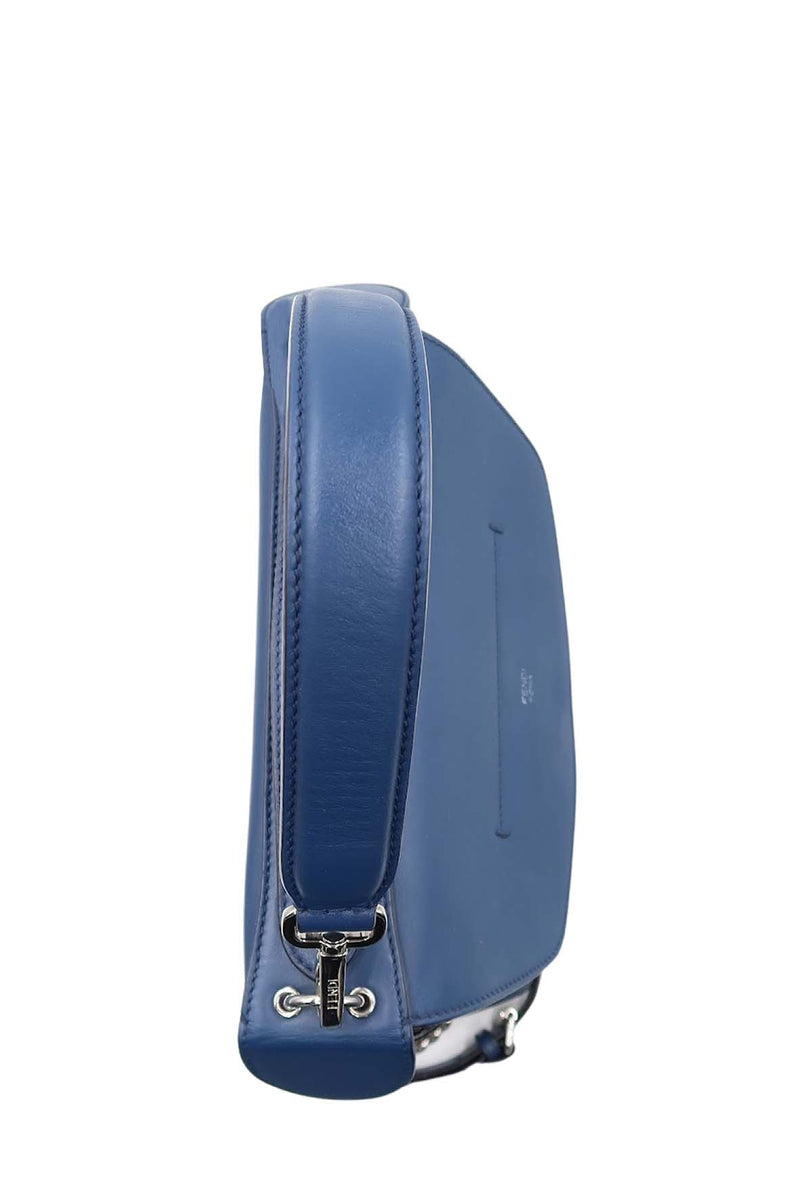 Close-up of Back bags hardware and fine stitching