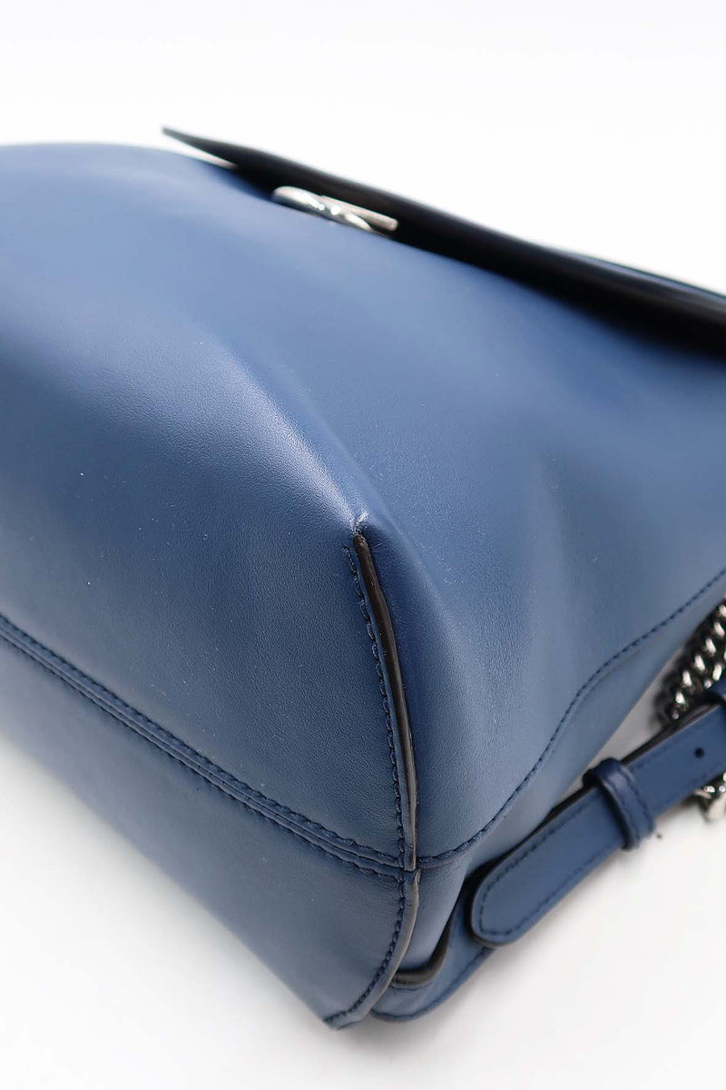 Fendi Bags- Fendi Back To School Backpack Navy Luxury Designer Leather Handbag