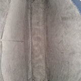 Close-up of DotCom bags hardware and fine stitching