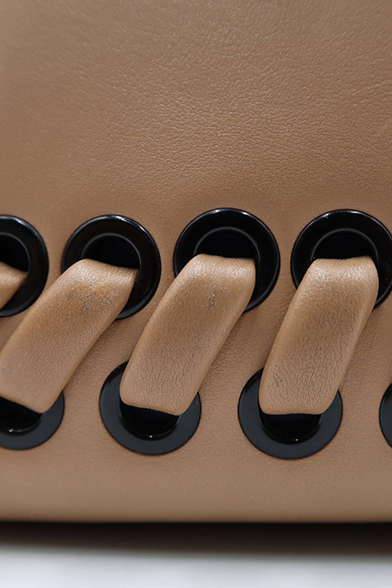 Dotcom premium bags detail and craftsmanship close-up