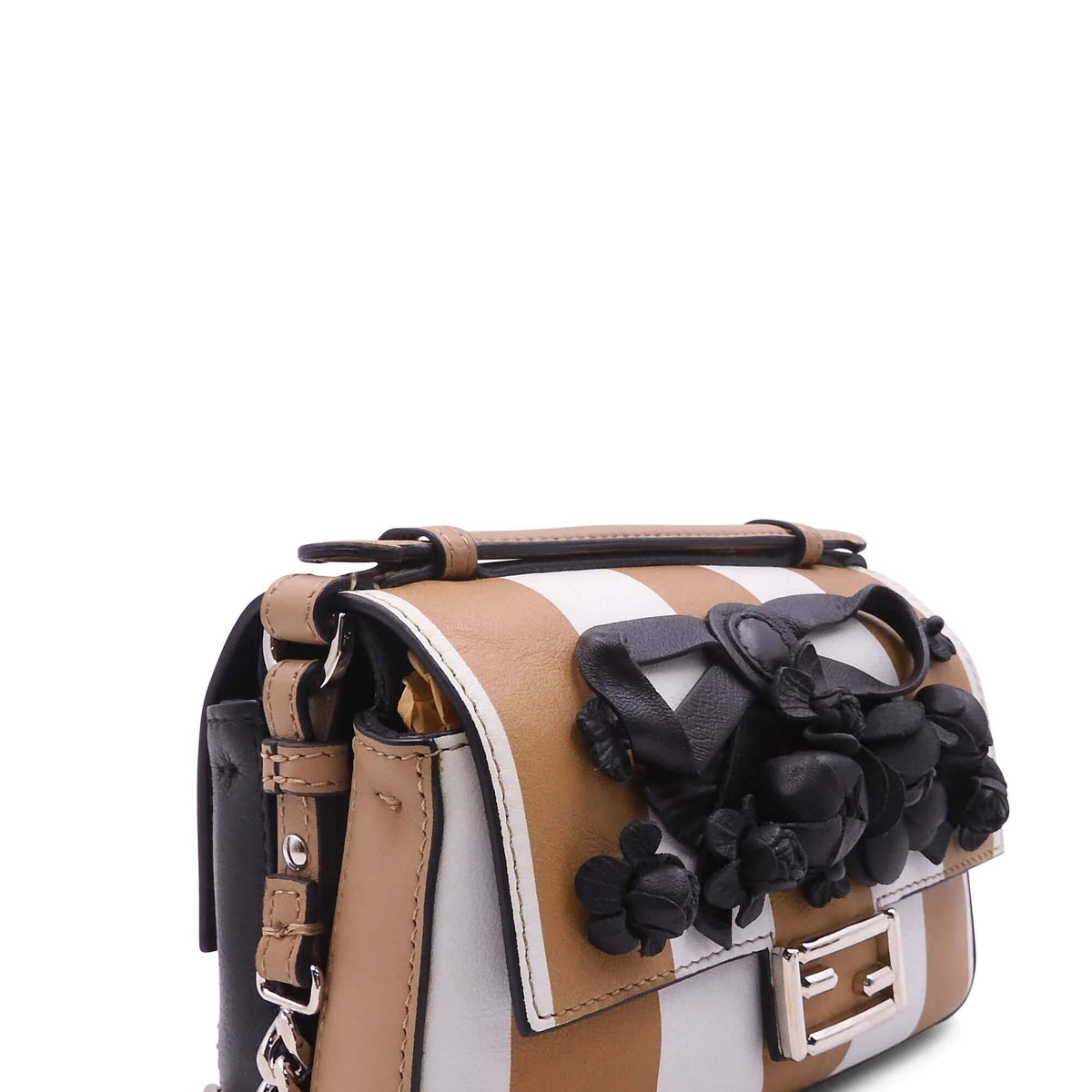Double premium bags detail and craftsmanship close-up