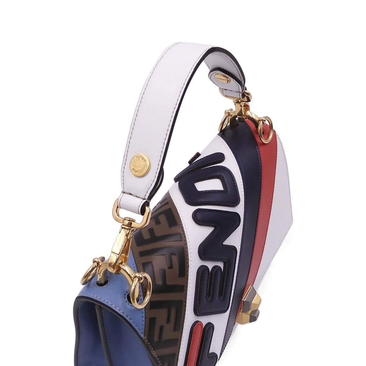 Close-up of Kan bags hardware and fine stitching