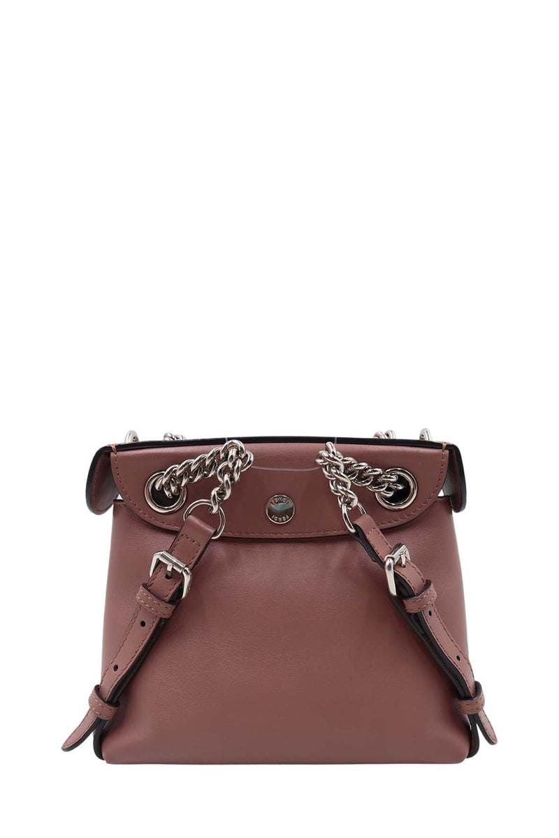 Close-up of Mini bags hardware and fine stitching