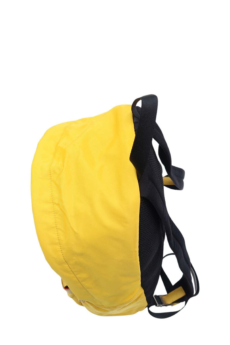 Close-up of Nylon bags hardware and fine stitching
