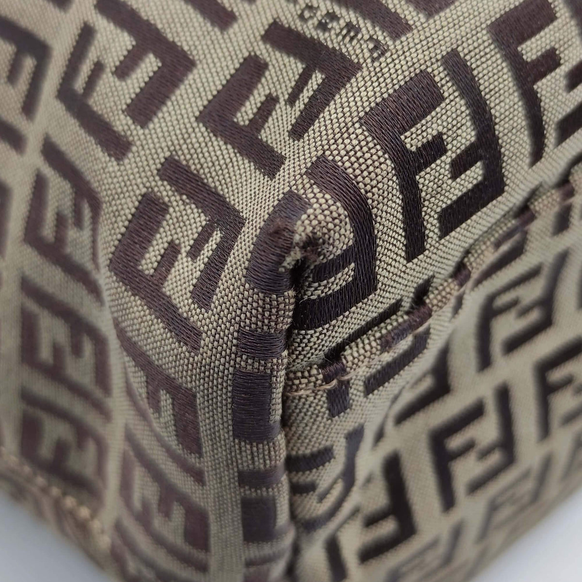 Fendi Bags? Fendi Zucchino Shopping Tote Brown Premium Designer Shoulder Bag