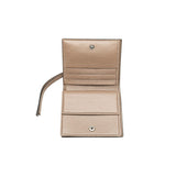 Balenciaga designer wallet leather closeup detail