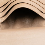 Side view of Balenciaga wallet Brown premium designer bag