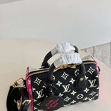 Close-up detail of premium everyday-luxe women's handbag – women's statement bag