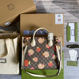 Front view of classic everyday-luxe women's handbag – women's statement bag