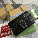 Handle and strap detail of statement sleek women's handbag – women's statement bag