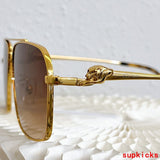 Side view of Cartier unisex sunglasses