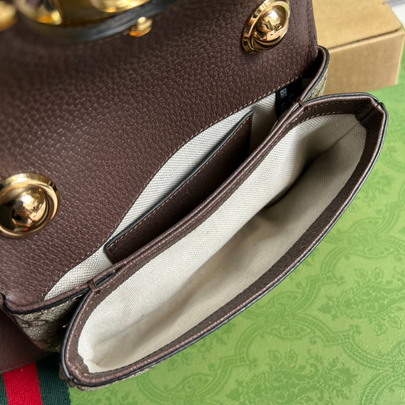 Front view of polished premium women's handbag – women's premium purse