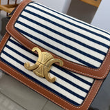 Front view of refined chic women's handbag – women's designer-style accessory